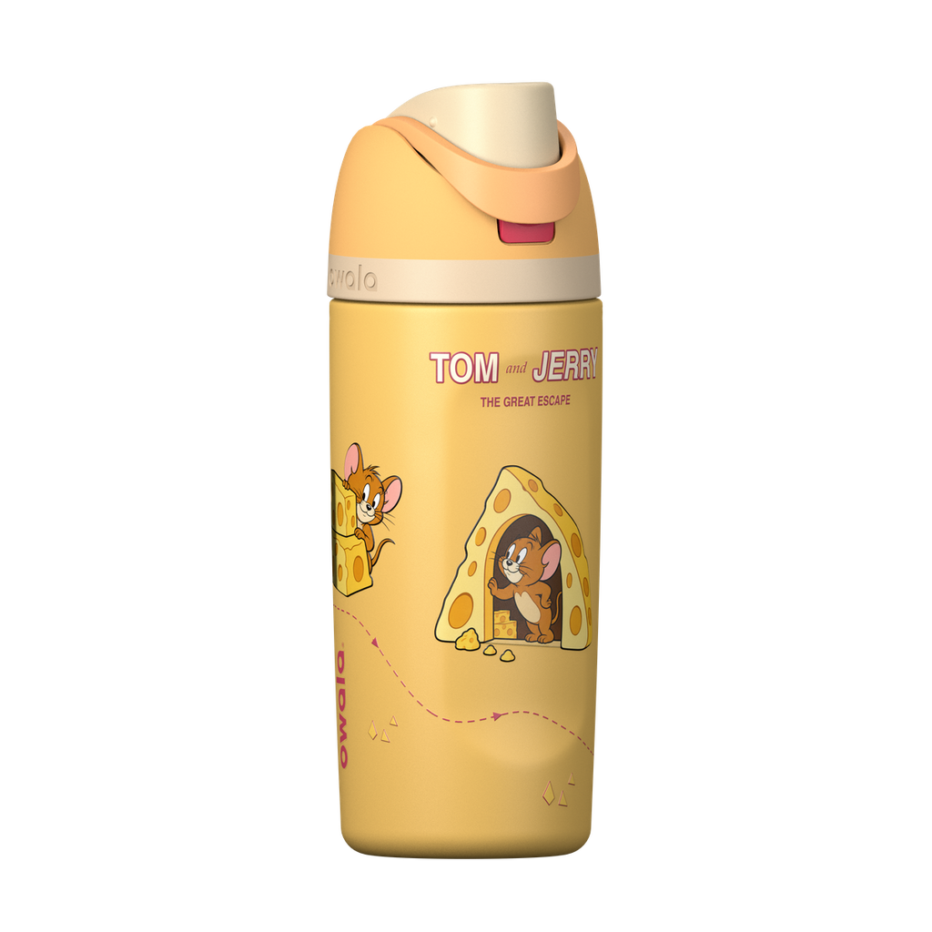 Tom & Jerry Custom Edition Insulated Water Bottle with Straw