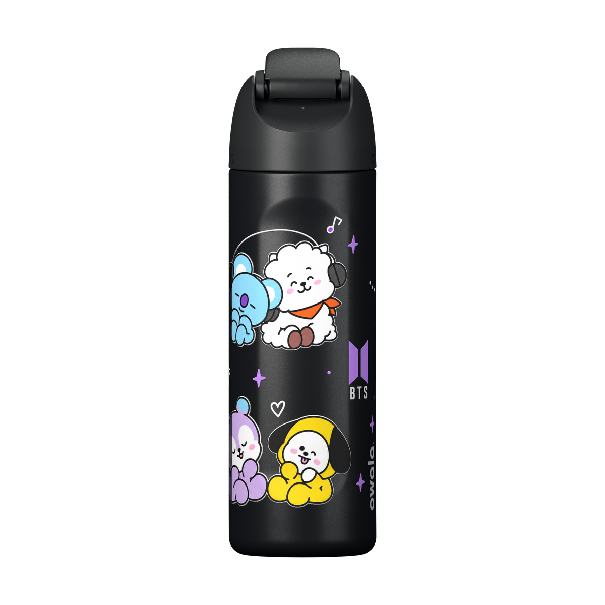 BTS Custom Collection Insulated Water Bottle with Straw