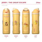 Tom & Jerry Custom Edition Insulated Water Bottle with Straw