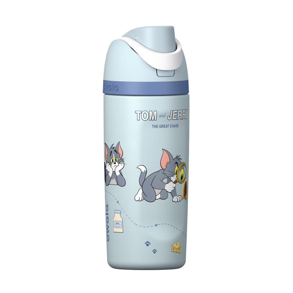 Tom & Jerry Custom Edition Insulated Water Bottle with Straw