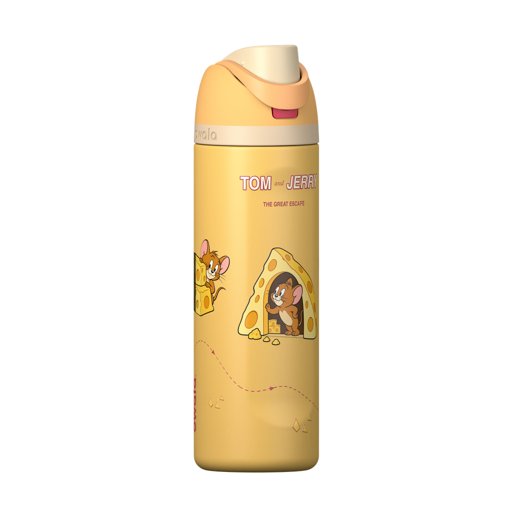 Tom & Jerry Custom Edition Insulated Water Bottle with Straw