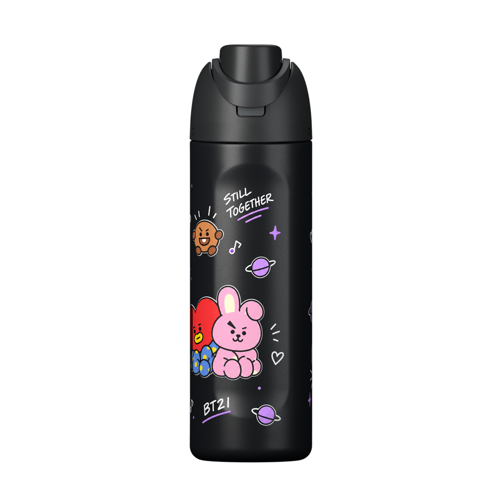 BTS Custom Collection Insulated Water Bottle with Straw