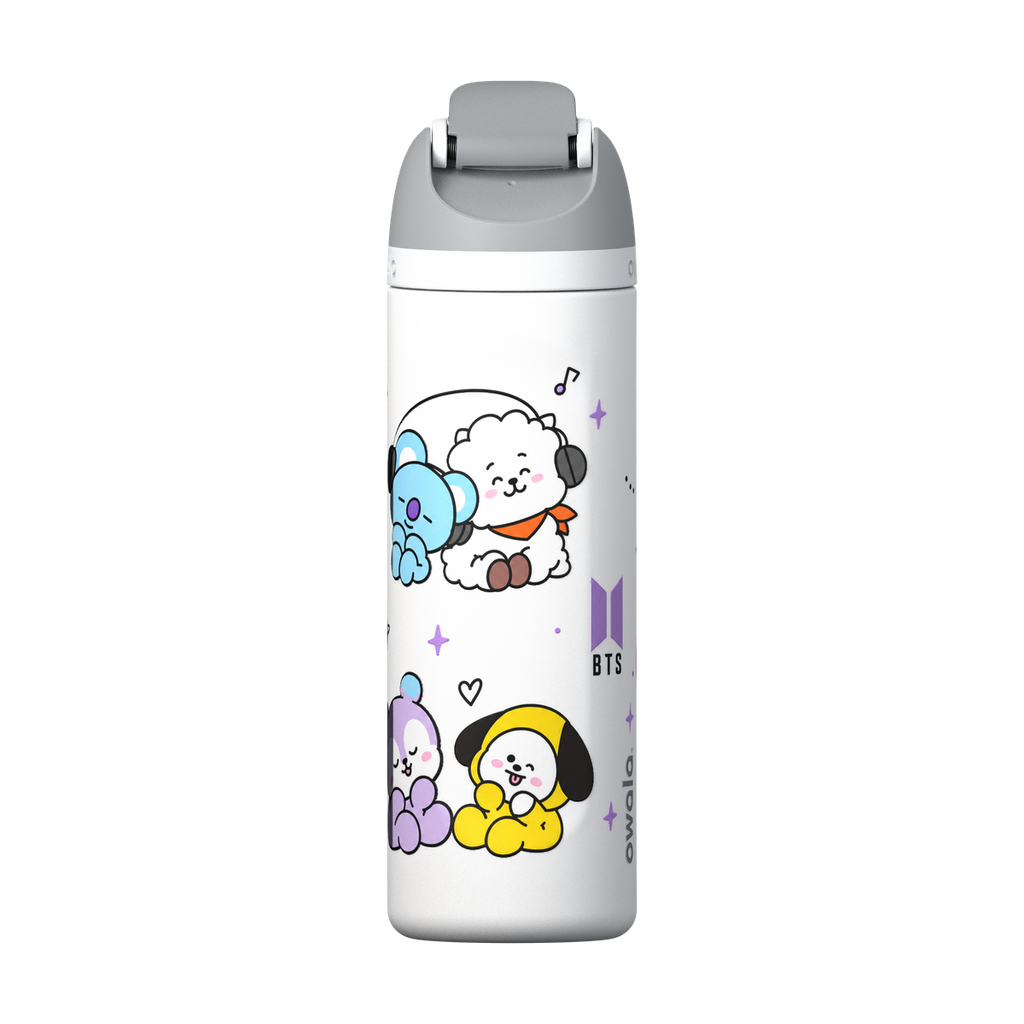 BTS Custom Collection Insulated Water Bottle with Straw
